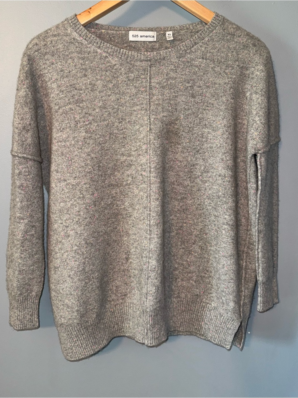 525 America Cashmere speckled sweater